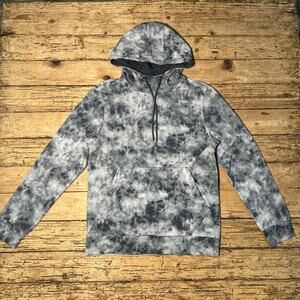 FLX Synergy Men’s Charcoal Gray Fleece Hoodie Small